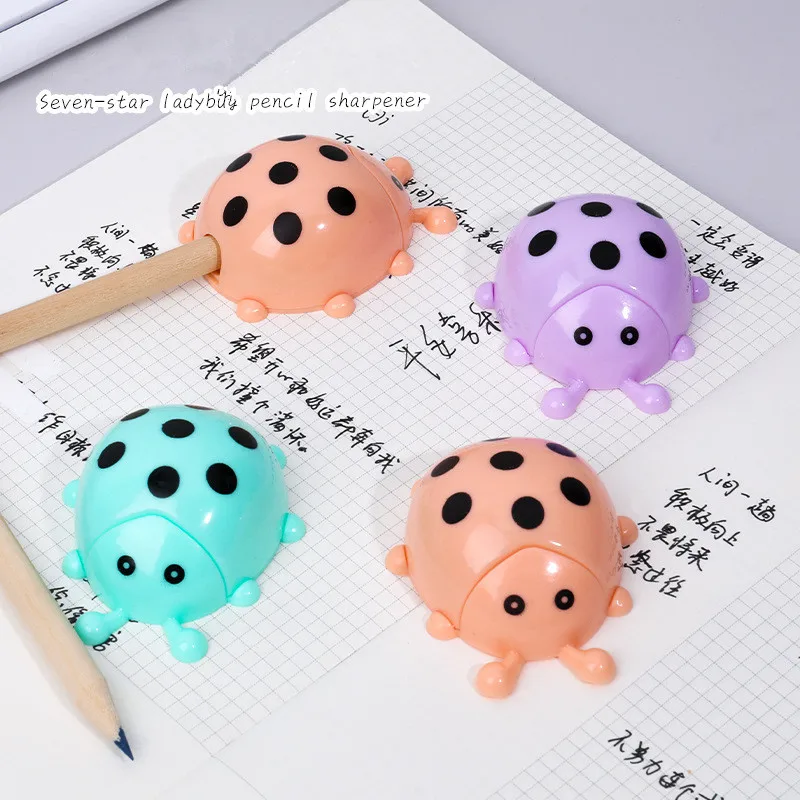 Точилка для карандашей божья коровка Мультяшные карандаши животных резак офиса