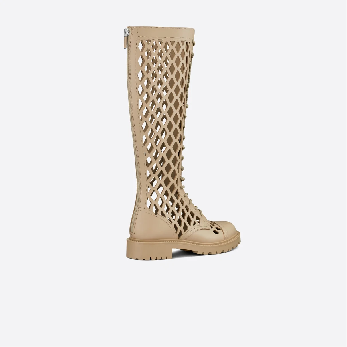 

2021SS Women's New Boots Leather Lady Shoes Hollow Breathable Fashion Design