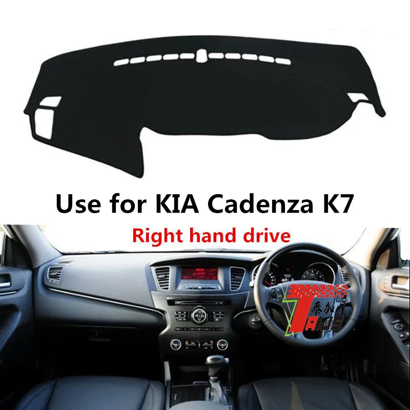 

TAIJS Factory Casual Sport High Quality Polyester Fibre Car Dashboard Cover For KIA Cadenza K7 Right hand drive