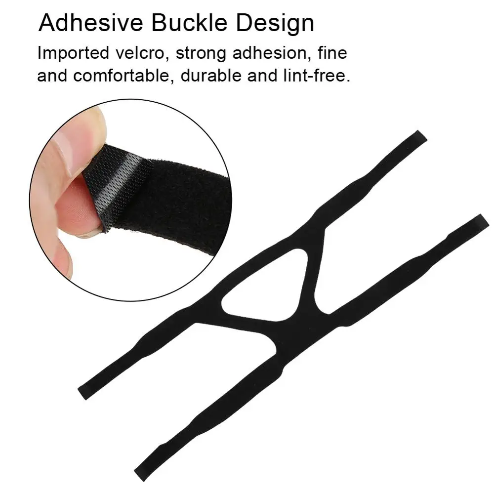 

Dedicated Headgear for CPAP Masks Elastic Fiber Anti-snoring Headband Universal Nasal Mask Head Belt Face Mask Strap for Medical