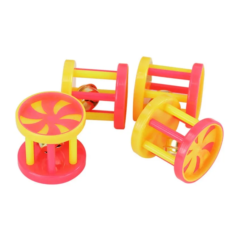 

40PCS Set Pet Cat Ball Toys Funny Mouse Toy Self-Interacting To Relieve Boredom Trojan Bell Color Mixed Ball Dog Toys Dropship