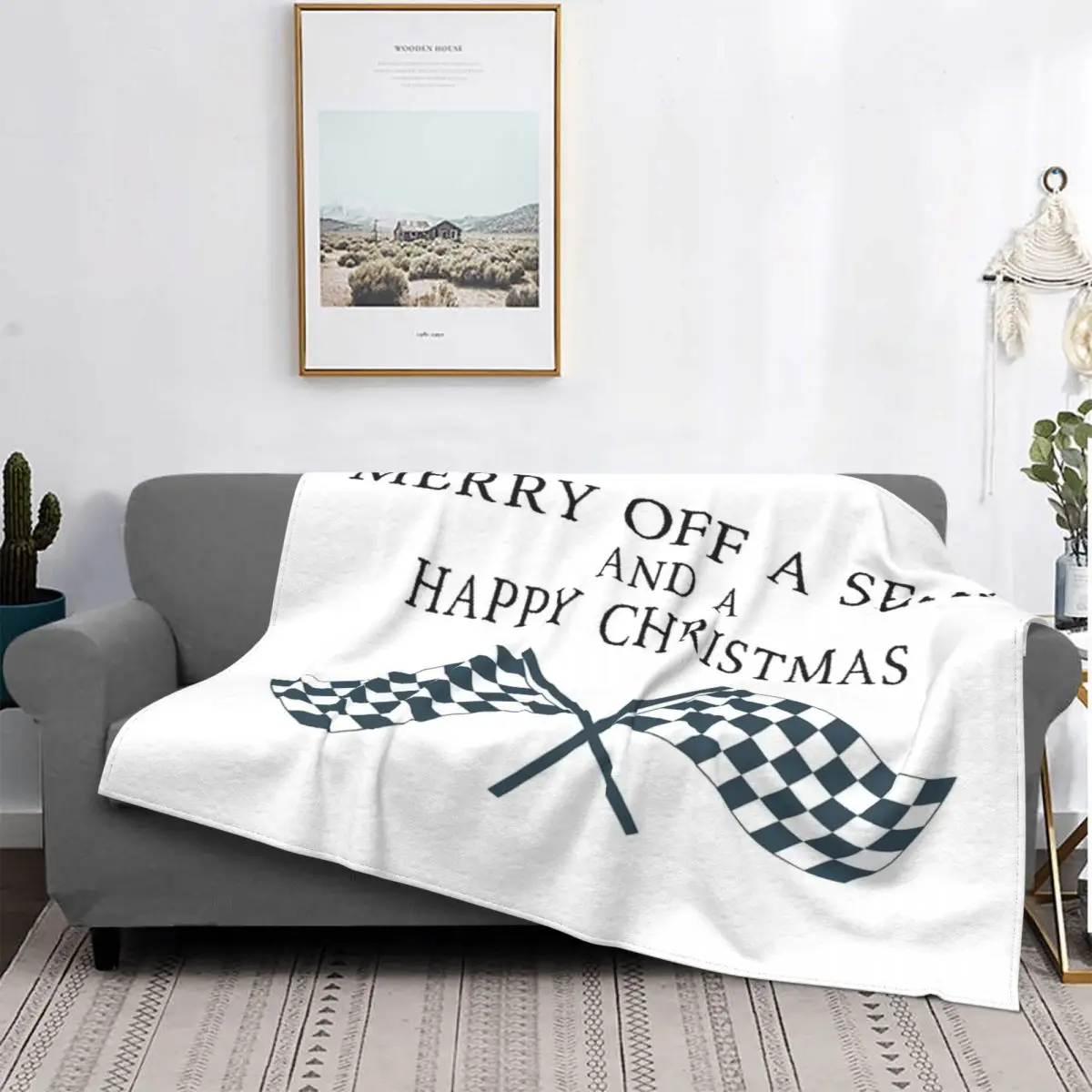

Colcha A cuadros para cama, manta de playa, manta de verano, colcha de Picnic, feliz temporada