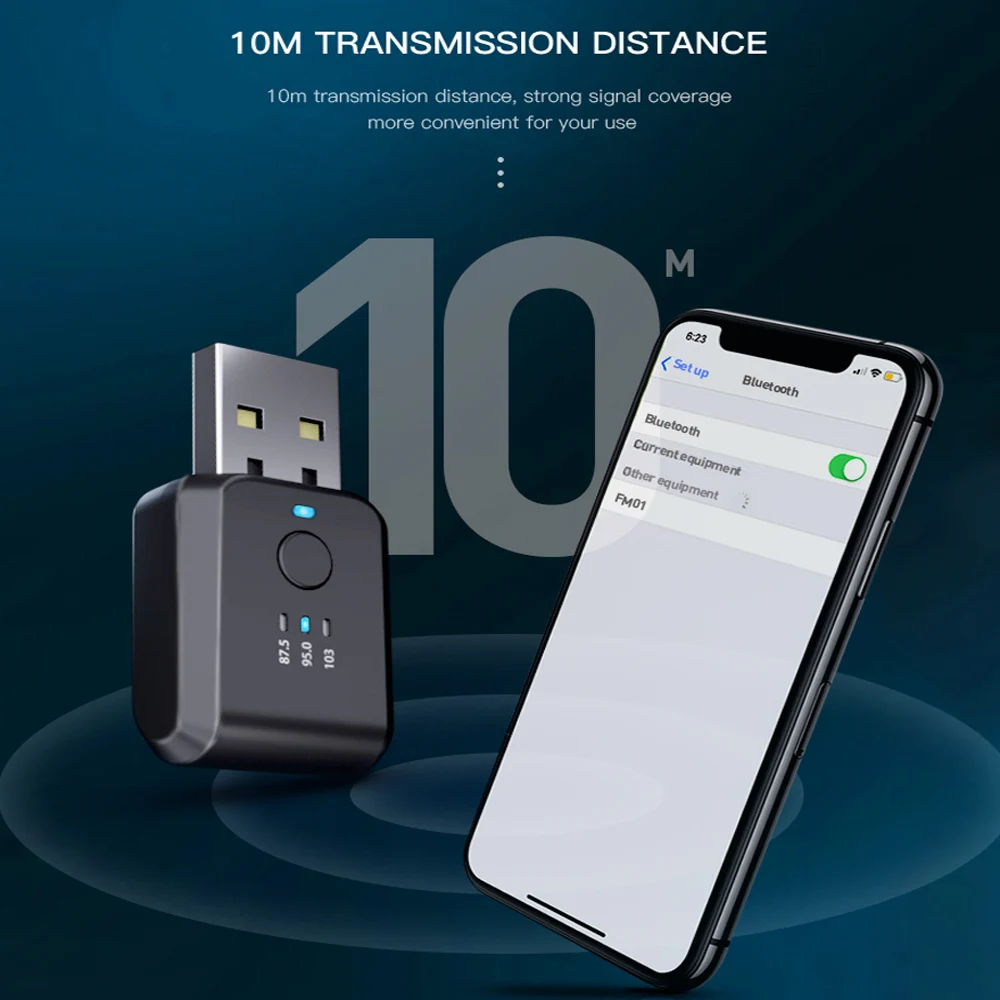 FM-трансмиттер автомобильный с поддержкой Bluetooth 5 1 и MP3 | Автомобили мотоциклы