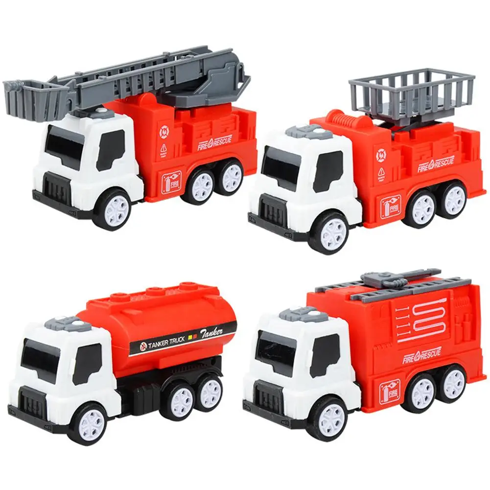 

Детская имитация автомобиля, игрушечный пожарный грузовик, инерционная игрушка для детей