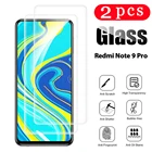 2 шт. для xiaomi redmi note 9 9S pro MAX закаленное стекло redmi 9 9C 9A Защитная пленка для телефона защитная пленка на стекло для смартфона