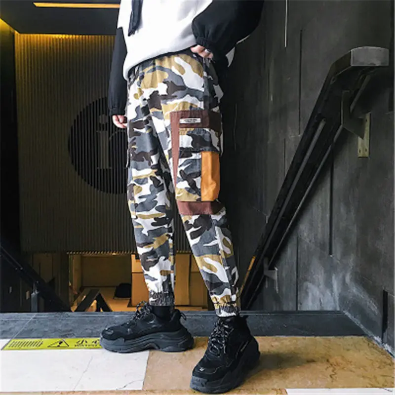 Брюки-султанки мужские камуфляжные тактические брюки-карго повседневные брюки с