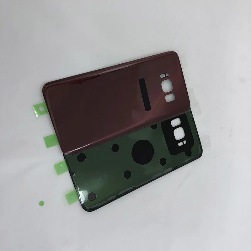 Задняя крышка батарейного отсека, задняя крышка корпуса, чехол для samsung Galaxy S8 G950, аксессуары для мобильного телефона, Запасная часть