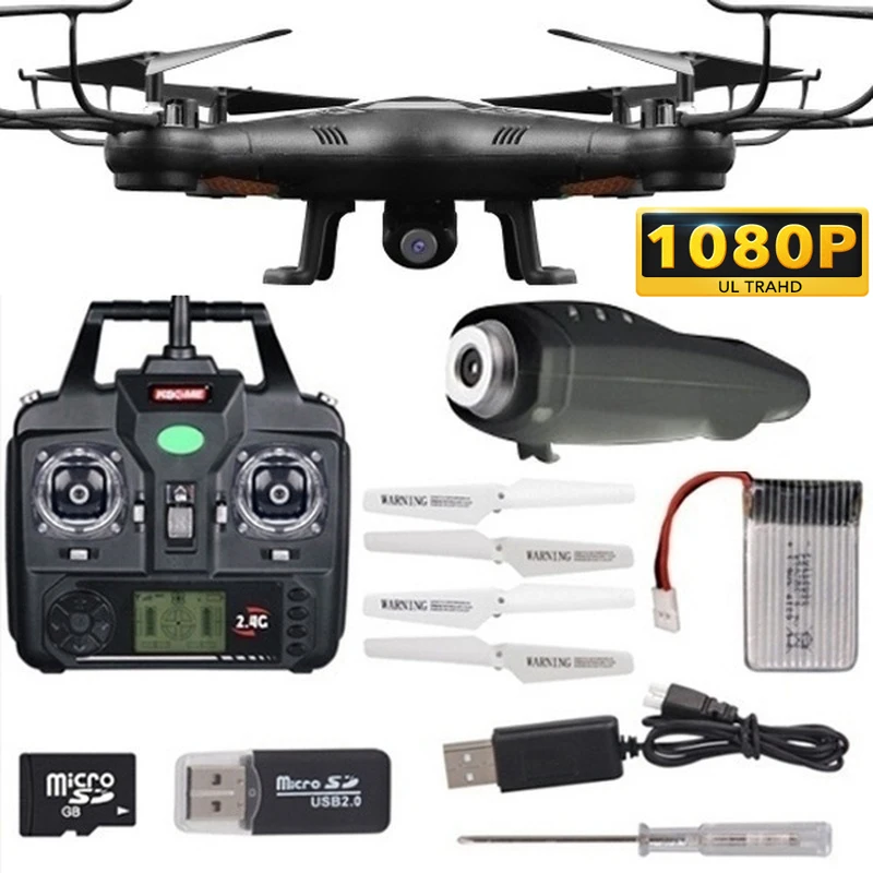 Леденец Версия улучшения X5C-1 RC Дрон 6-осевой пульт дистанционного управления вертолет квадрокоптер с камерой 1080P Игрушка на.
