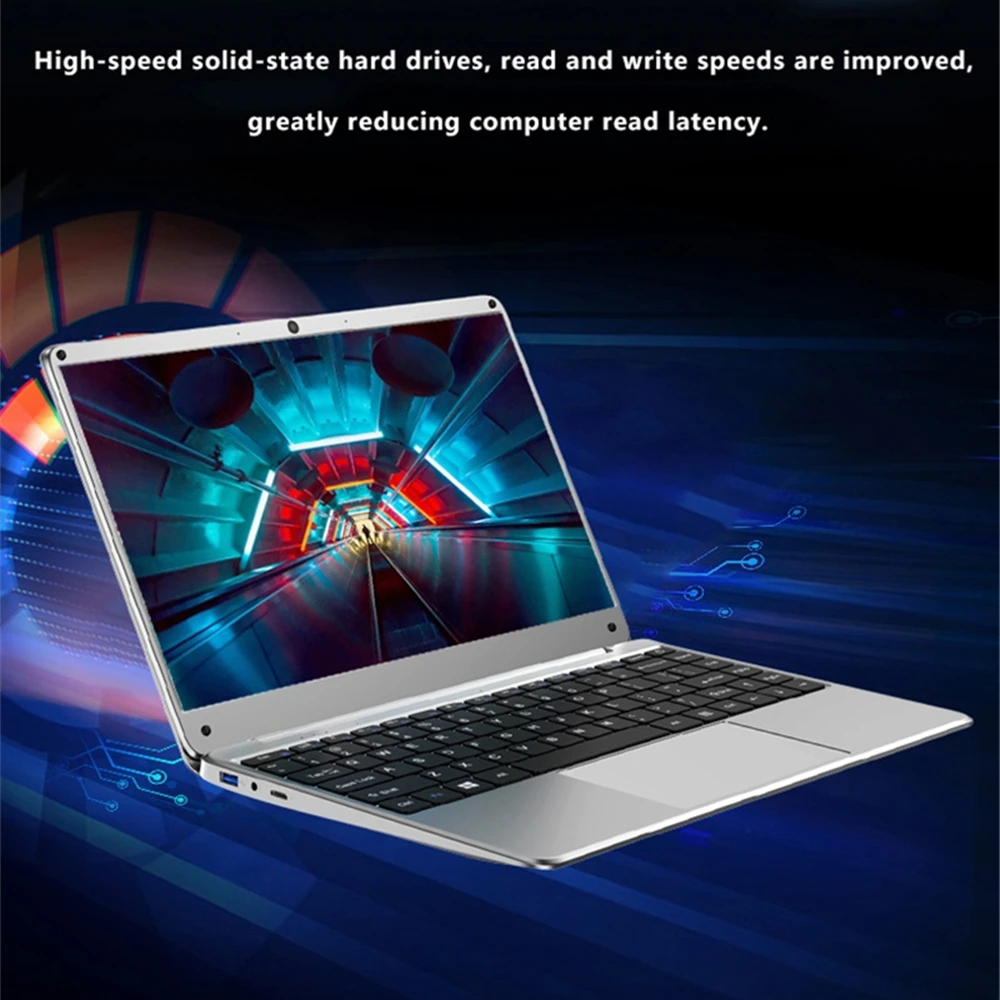 Ноутбук KUU14.1 " Intel N3450 четырехъядерный 6 ГБ DDR4 ОЗУ 256 SSD IPS ноутбук с дополнительным