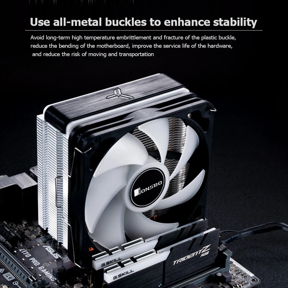 3/4pin CPU Cooler 4 Copper Heatpipe Heat Sink Dual Tower Quiet Cooling Fan For Intel LAG 1155 1156 775 AMD Socket AM3/AM2 | Компьютеры и