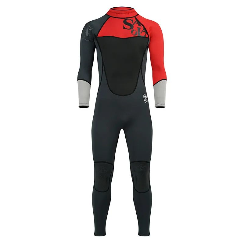 3MM Neoprene Scuba Quick-Dry Long Sleeve Hunting Diving Suit Snorkeling Swimming Surfing Spearfishing WetSuit Beach Rash Guard