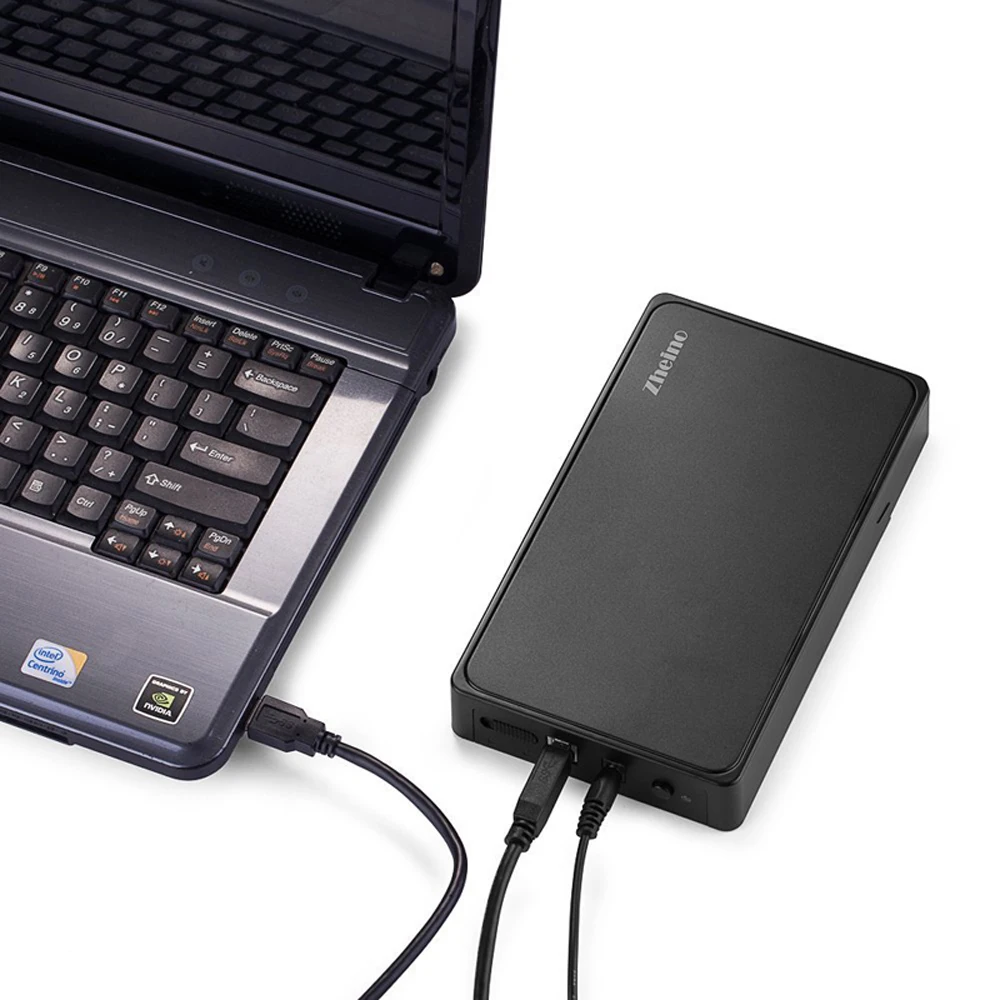 Чехол для жесткого диска Zheino 3,5 дюйма 3,5 SATA для USB 3,0 адаптер Внешний жесткий диск Корпус для 3," SSD HDD