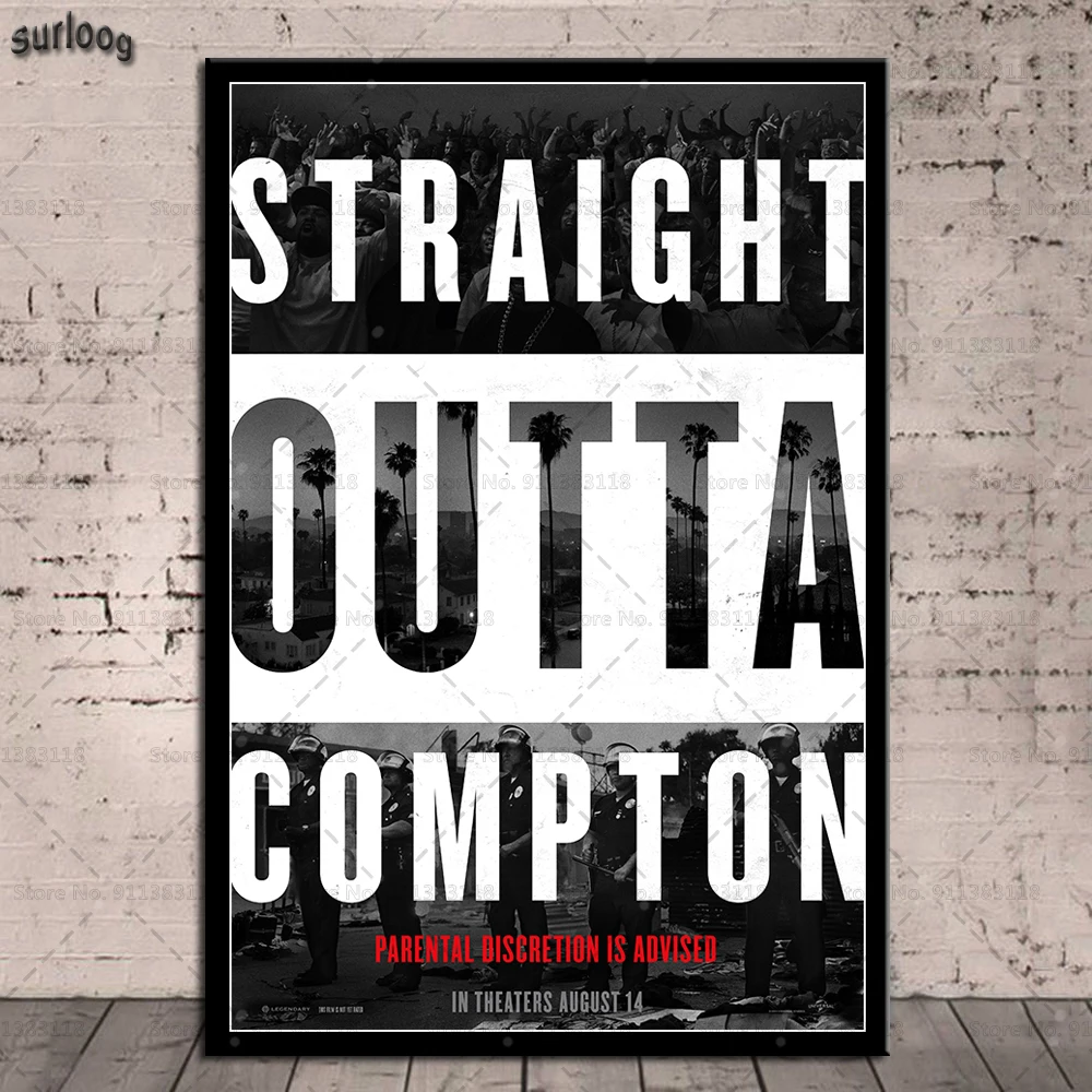 Постеры и принты с изображением льда Доктор Дре эзи-е прямо из Compton NWA Настенная