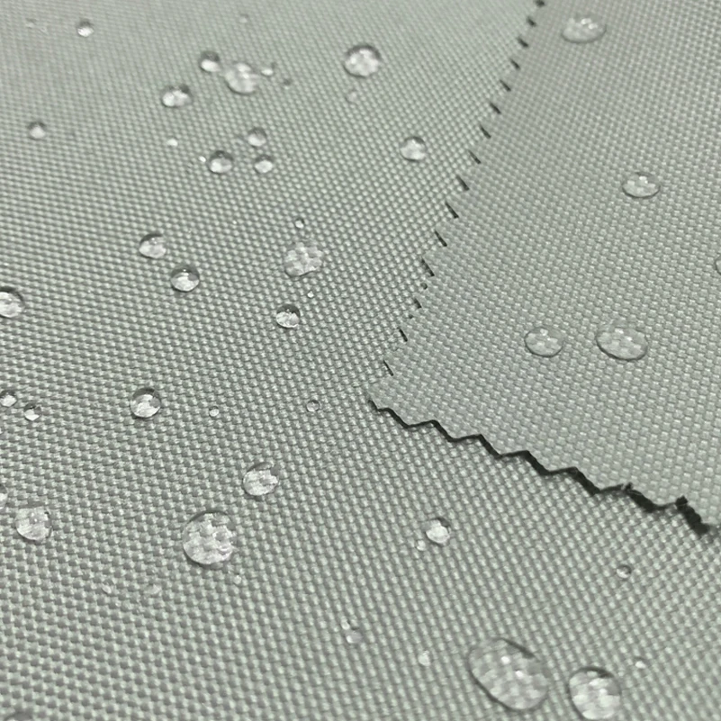 Однотонная водонепроницаемая ткань с полиуретановым покрытием 600D для палаток