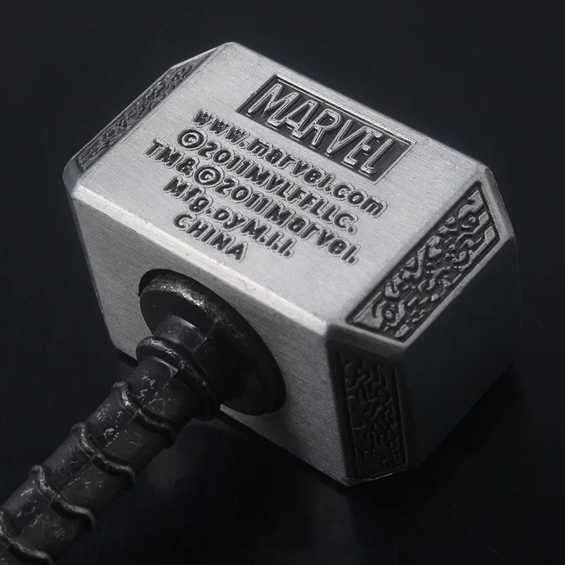 SG Marve l Thor's Hammer брелок вращение Мстители Брелки Человек-паук Железный человек танос Капитан Америка Llavero автомобильный брелок ювелирные изделия