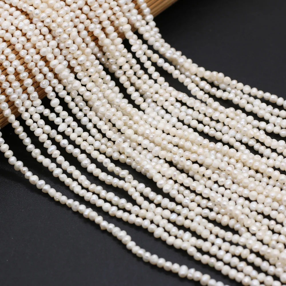 

Explosive Hot Sale Natural Freshwater Pearl White Potato Beads Handmade Crafts for Jewelry Making Necklace Bracelet Accessories