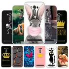 Мягкий силиконовый чехол из ТПУ для Asus Zenfone 2 Laser ZE550KL, чехол Fundas Zenfone2 Laser ZE551KL, 5,5 дюйма, чехол-накладка с котом