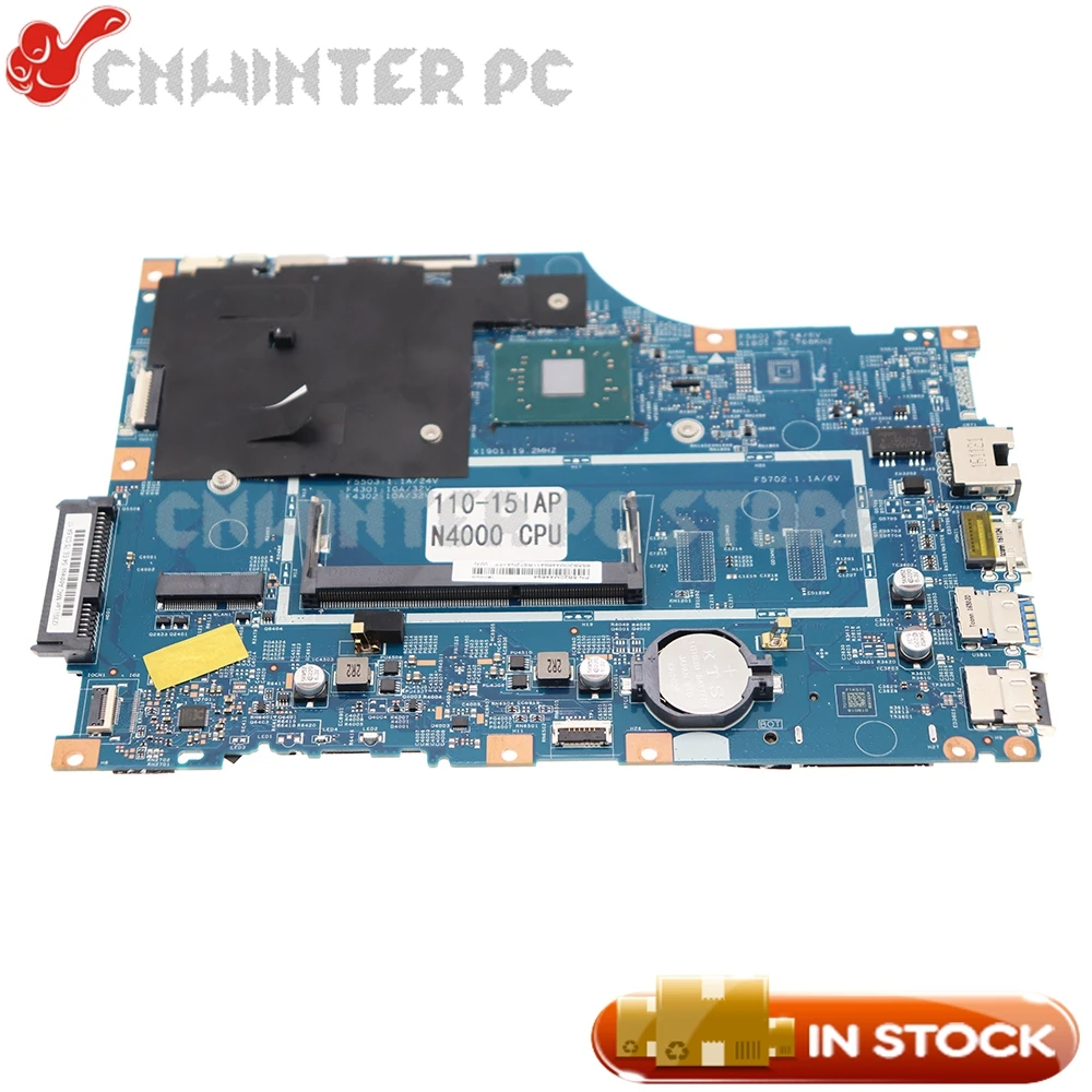 

NOKOTION 5B20M44694 LV114A_MB 15270-1 448.08A03.0011 For Lenovo IdeaPad 110-15IAP V110-15IAP Laptop Motherboard SR3S1 N4000 CPU