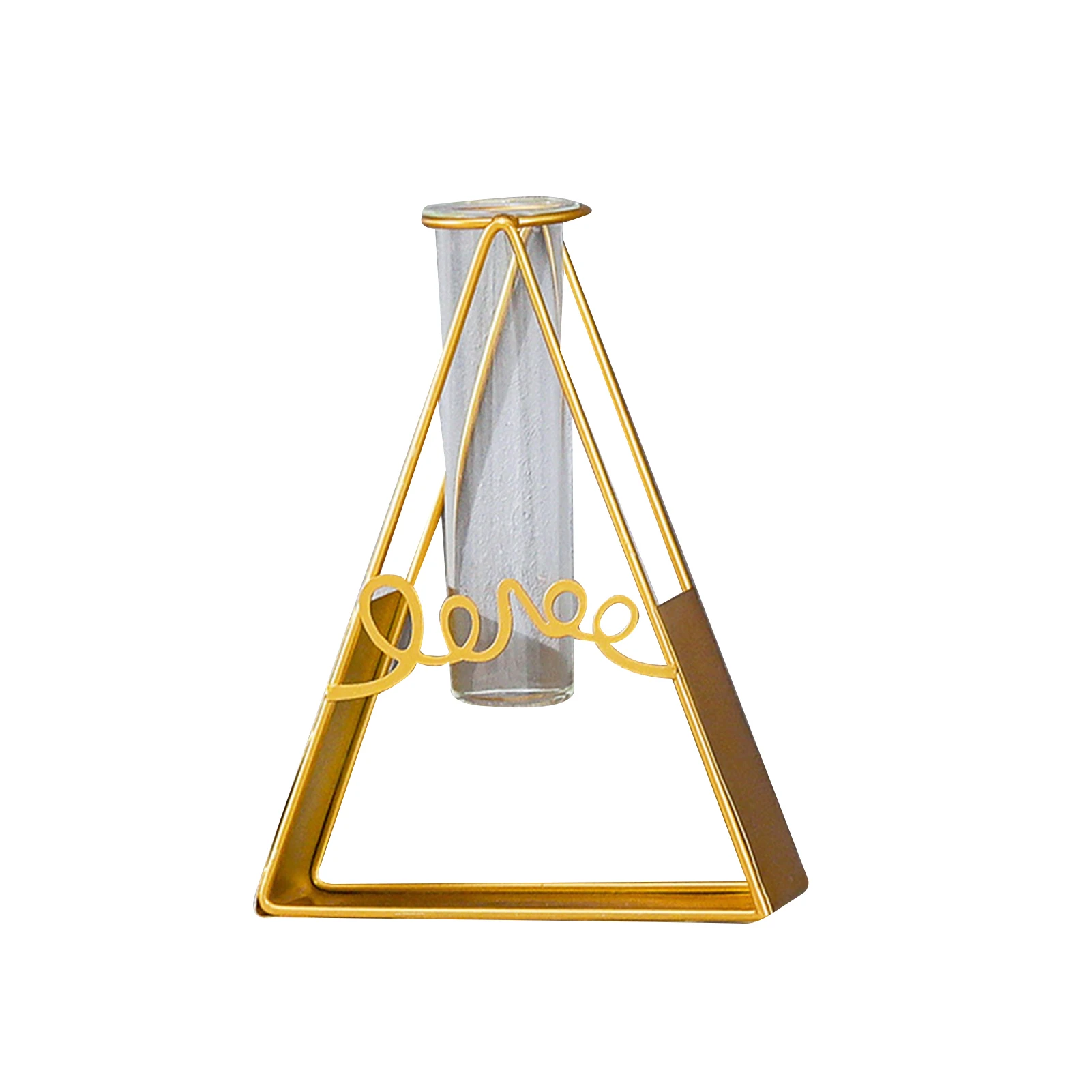 

Wall Hanging Planter Terrarium Glass Creatives Metal Hydroponic Container Wall Planter For Home Office Decor PLDI889