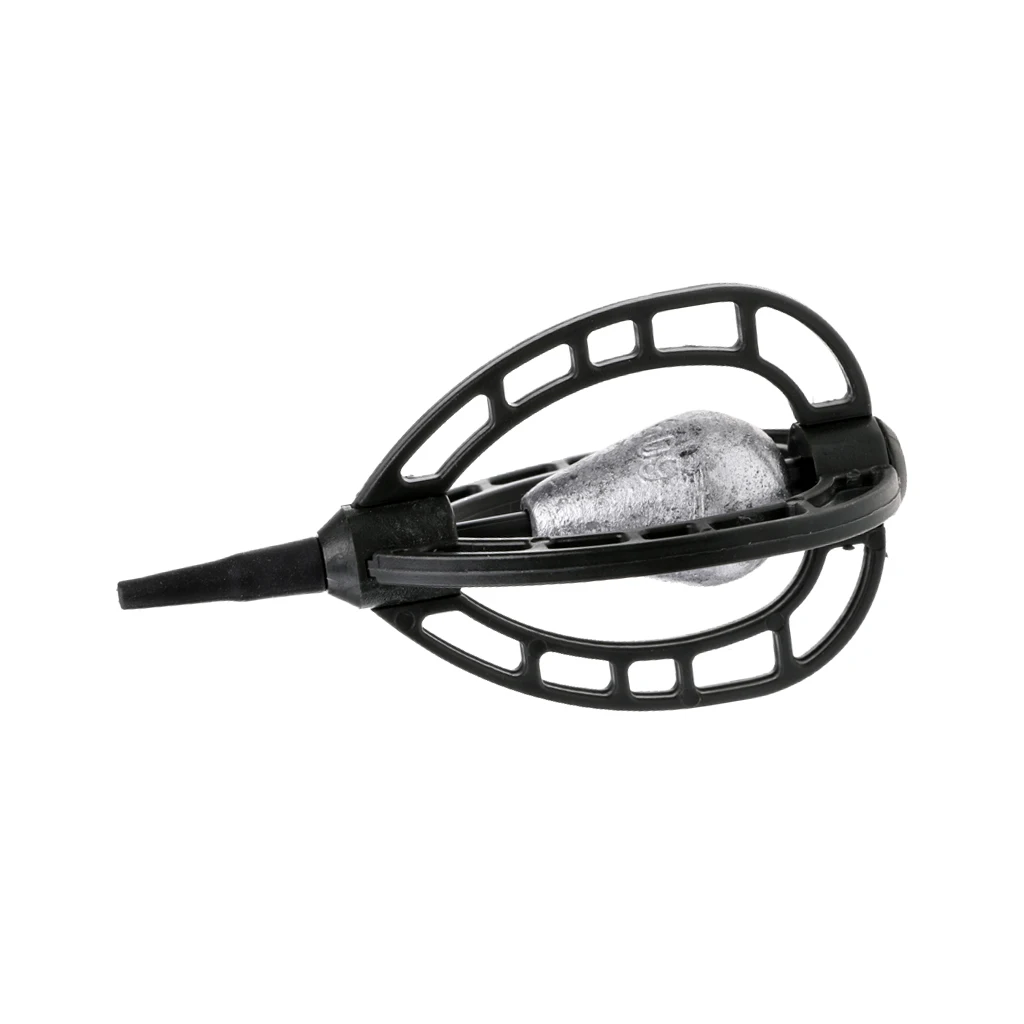 

In-line Method Lure Cage Basket Carp Fishing Feeder Fishing Bait Trap Swim Feeder 30g 60g Fishing Tools