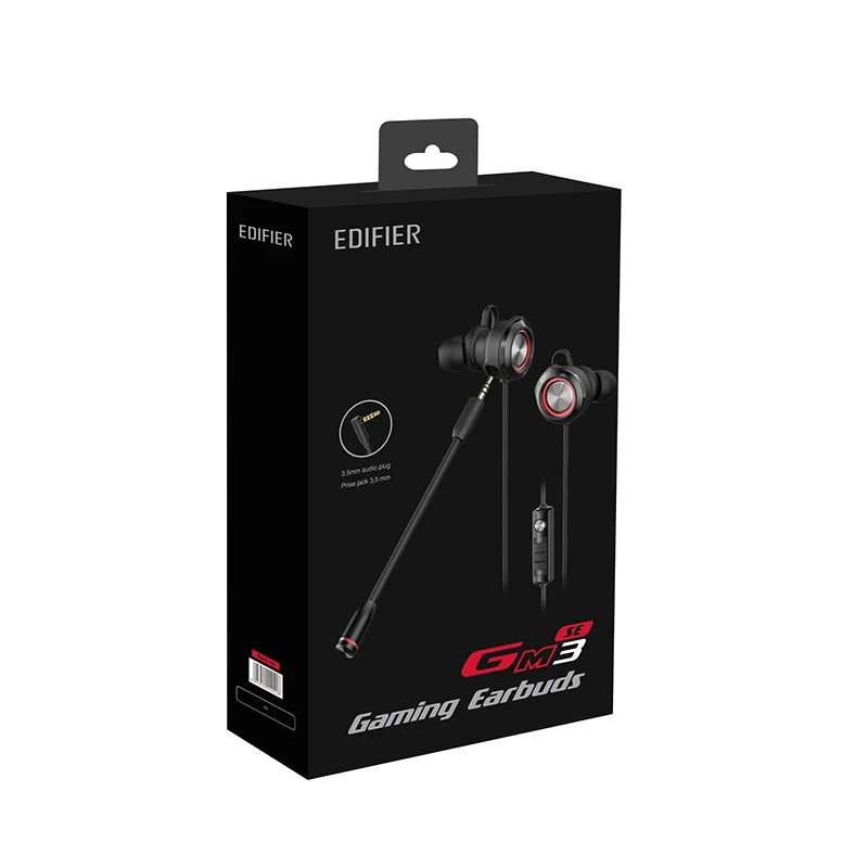 Edifier GM3SE Проводная игровая гарнитура с двойными миксами двойные подвижные Moils