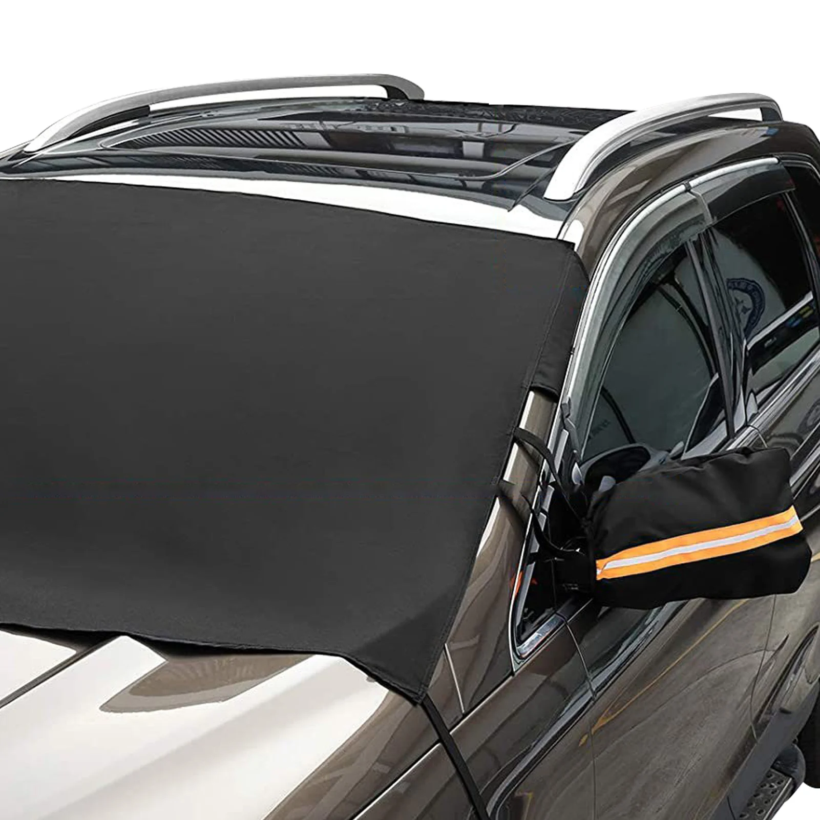 

Car Windshield Snow Cover 600D Oxford Fabric Windshield Frost Cover Ice Removal Wiper Protector Easter Christmas Gift For Most C