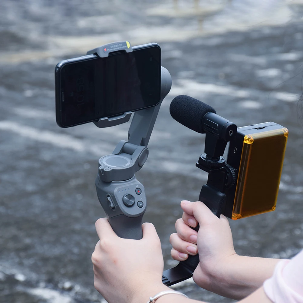 Ручной L-образный кронштейн для камеры DJI OSMO Mobile 2 3 | Мобильные телефоны и