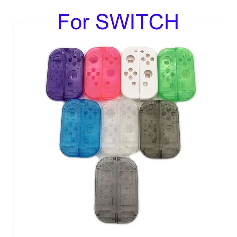 5 шт. прозрачный чехол для контроллера Nintendo Switch NS Joy Con JoyCon|Запасные части| |