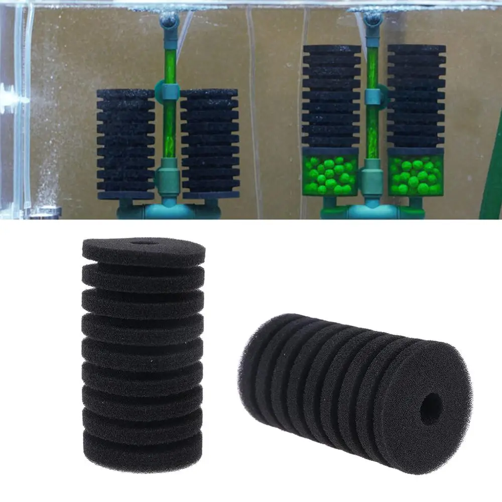 

Aquarium Filter Sponge For QS Filter Fish Tank Air Pump Biochemical Replacement
