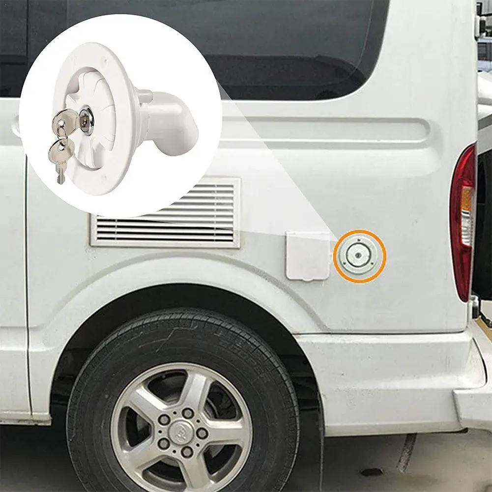 

RV modified thickened PVC fresh water filling inlet filter plastic steel wire pipe sewage pump water pipe RV accessories