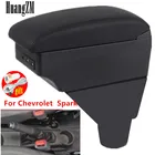 Для Spark подлокотник коробка центральный магазин содержание коробка для хранения Chevrolet подлокотник коробка USB интерфейс