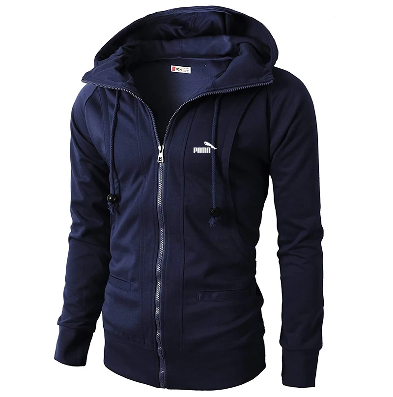 Новинка 2020 мужские толстовки с капюшоном спортивные длинным рукавом мужская