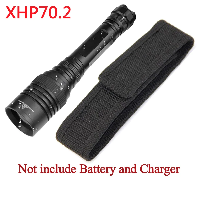 A Litwod P73Z30 3200LM CREE XHP70.2 32 Вт Мощный тактический светодиодный фонарик с зумом для объектива 18650 батарея - Испускаемый цвет: A