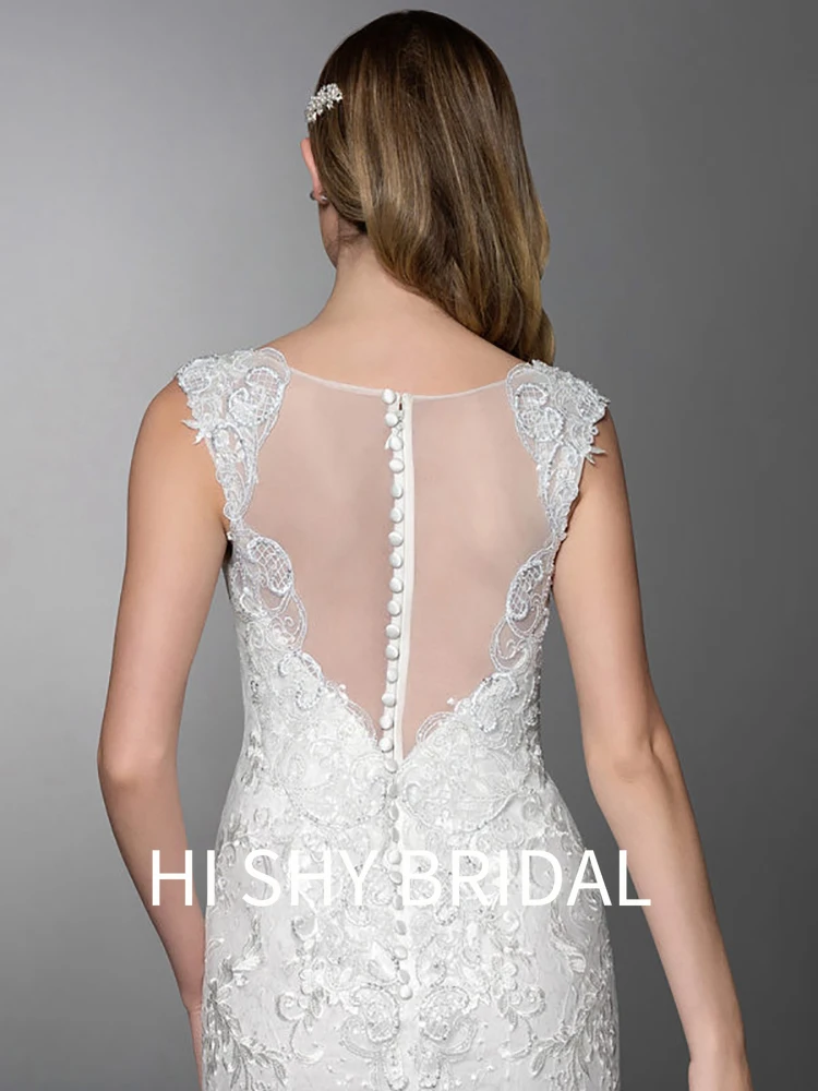 

Hi Shy Bridal 2021 New Luxury Lace Wedding Dresses Suitable for Every Bride Free Tailored Plus Size and Free Shipping