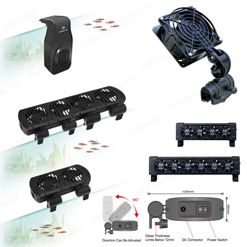 Охладители с низким энергопотреблением 12 В постоянного тока Охлаждающие