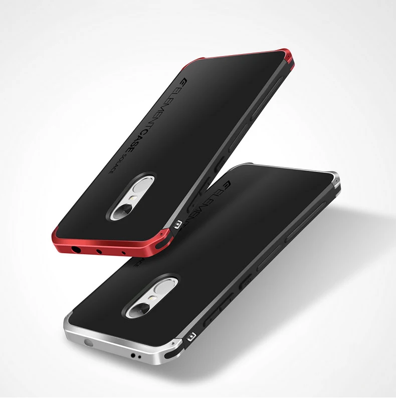 Глобальный противоударный чехол для Xiaomi Redmi Note 4 с металлической рамкой жесткий