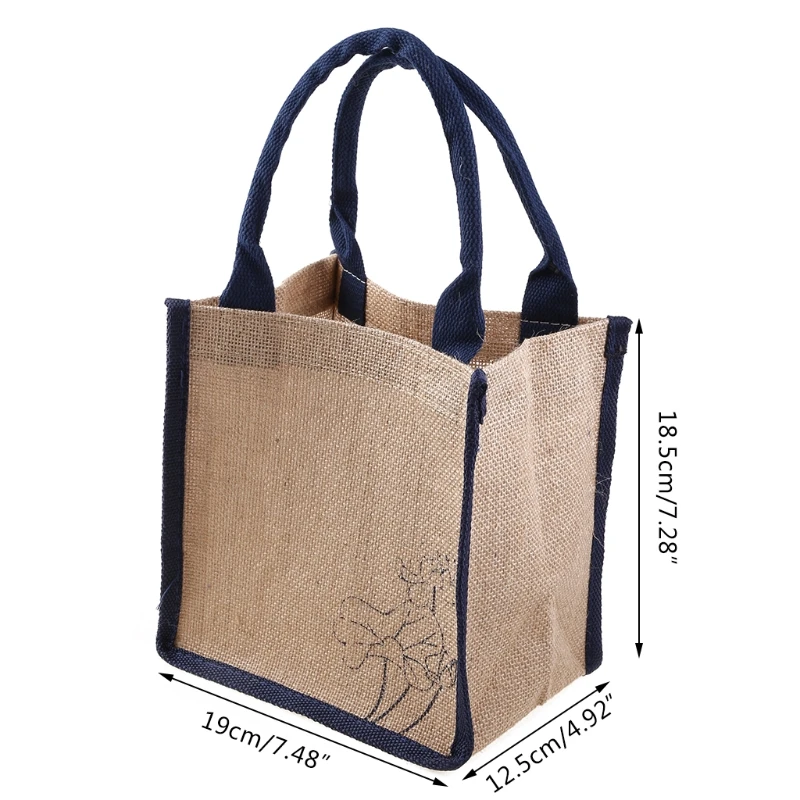 

Большая многоразовая продуктовая сумка с принтом в виде цветов, с ручками, женская сумка для покупок, пляжный дорожный органайзер для хране...