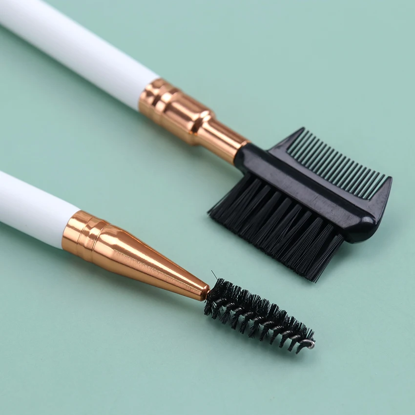 1PC Double Ended Eyebrow Comb Brush Beauty Makeup Brushes Eyelash Applicator Professional Make Up Tool images - 6