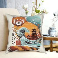 new panda floor pillow cushion cover decorative pillowcases case home sofa cushions 40x4045x45cmdouble sides