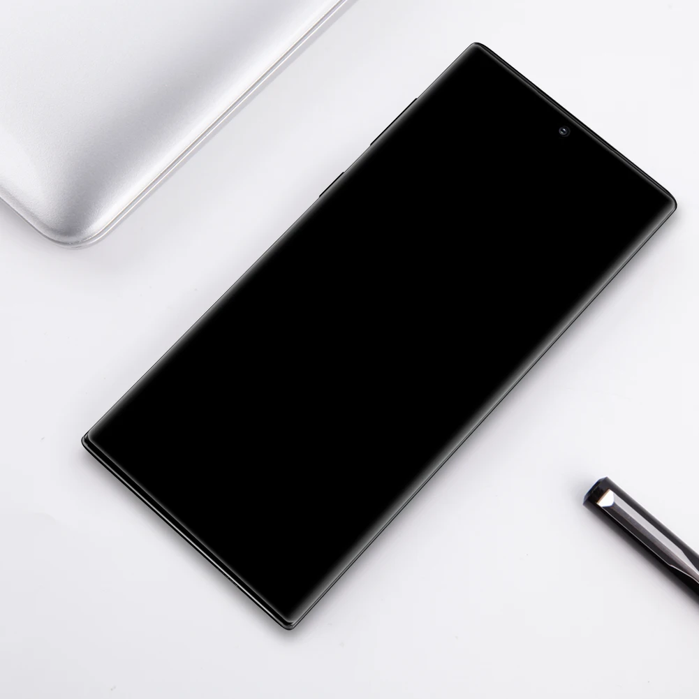 Закаленное стекло для Samsung Galaxy Note 10 Plus Pro Note10+ Nillkin 3D CP+ Max пленка для полного покрытия для Samsung Note 10 Plus стекла