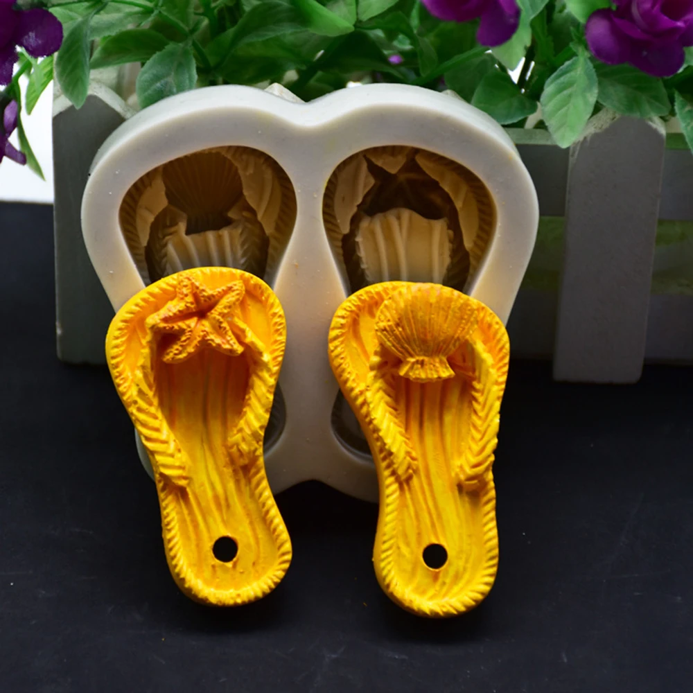 Инструменты для приготовления пищи шлепанцы форма Прозрачная силиконовая