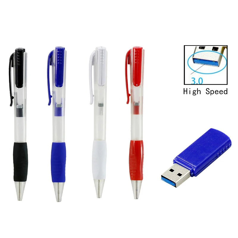 Популярная шариковая ручка USB 3 0 светильник флэш-накопитель карта памяти флешка 4