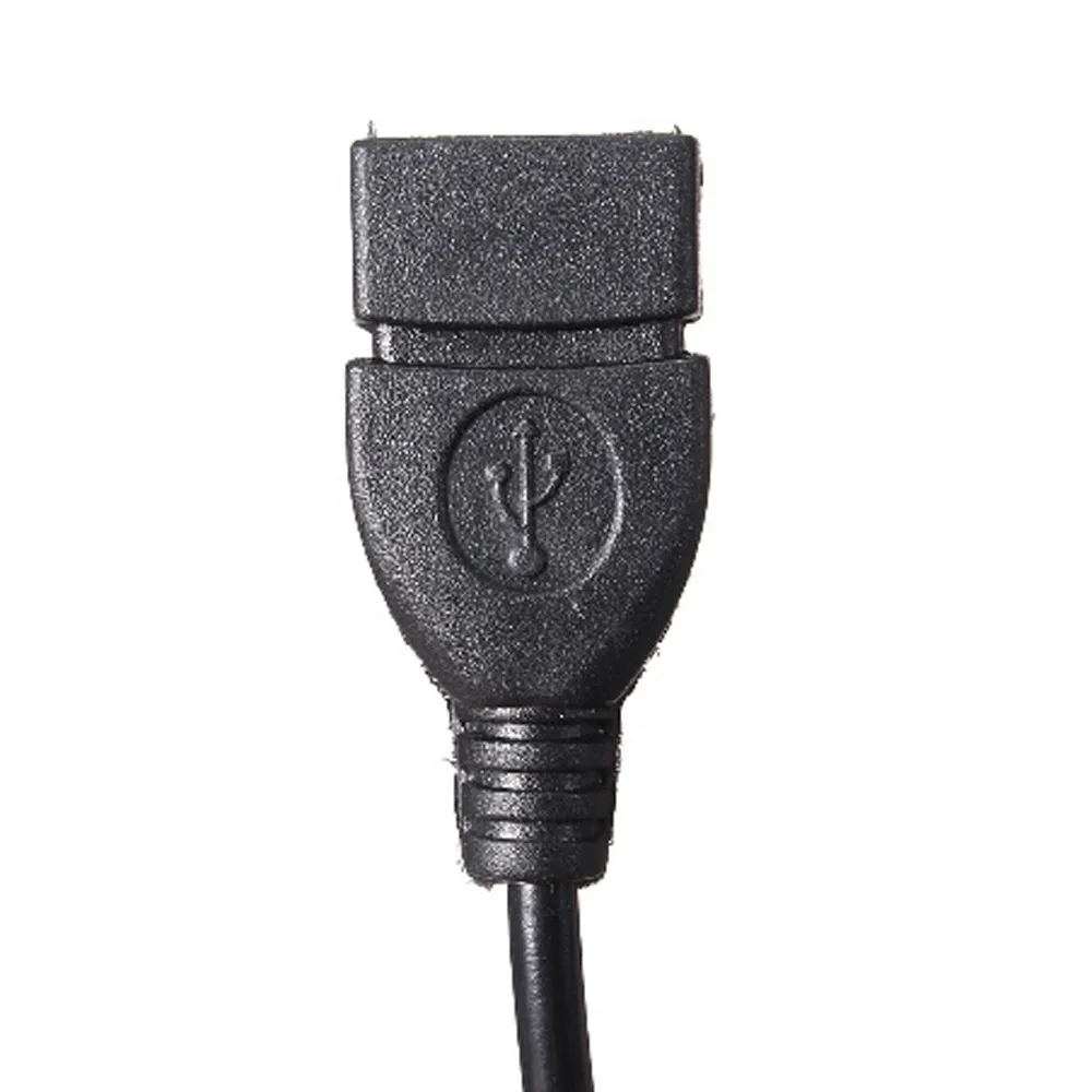 1 шт. Новый универсальный 3 5 мм штекер аудио AUX разъем к USB 2 0 Тип A Женский Адаптер