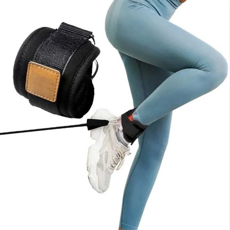 Эластичная веревка для фитнеса фитинги с дверным креплением ног нескользящая