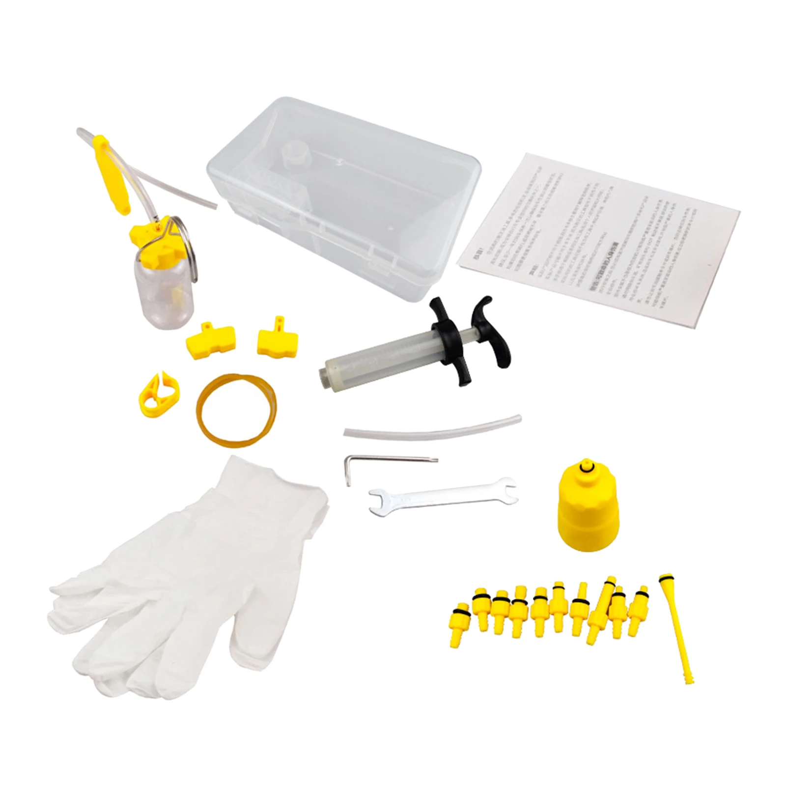 

Hydraulic Brake Oil Bleed Kits Universal MTB Road Bike Bicycle Mineral Oil Bleeding Syringe Maintain Tools Set