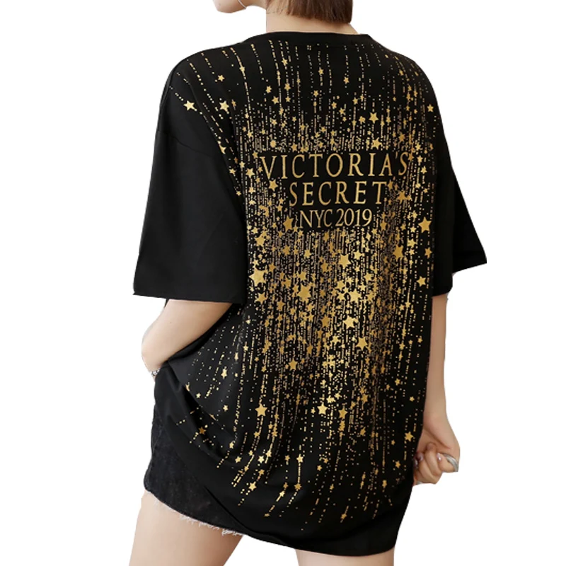 Новинка лета 2020 стильная Свободная Женская футболка средней длины с коротким