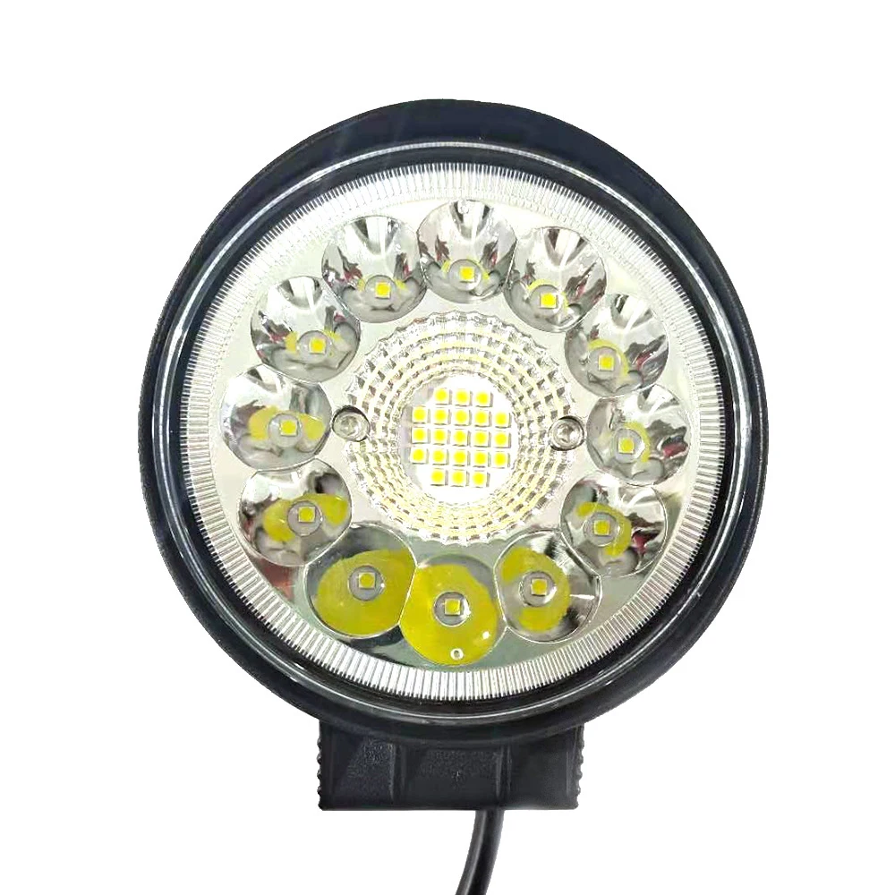 

New 4Inch 99W LED Work Light 12V 24V Fso flash light auto Round Spotlight 3030 LED 33SMD for Truck Off-road ATV 4x4 Car light