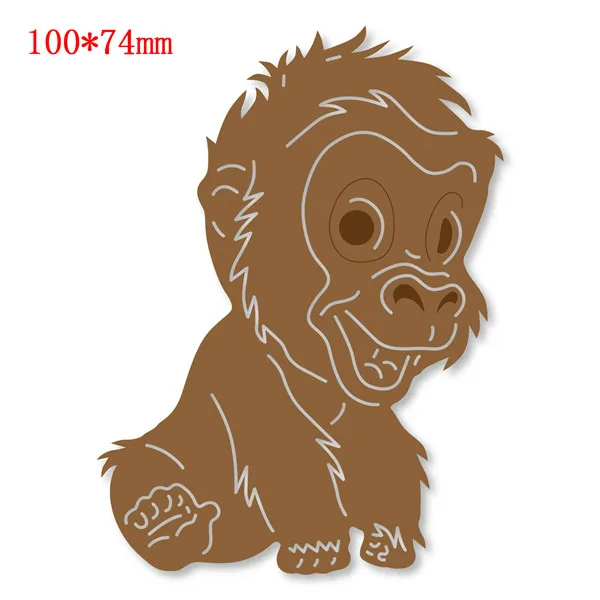 HamyHo Animal Bear &amp Dolphin Frame Metal Cutting Dies forScrapbooking Making DIY Paper Album Card Embossing Craft Template | Дом и сад