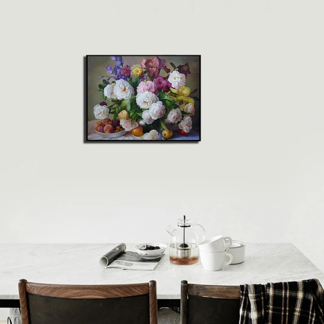 Вышивка Цветочная композиция полная дрель картины по алмазному букету цветы