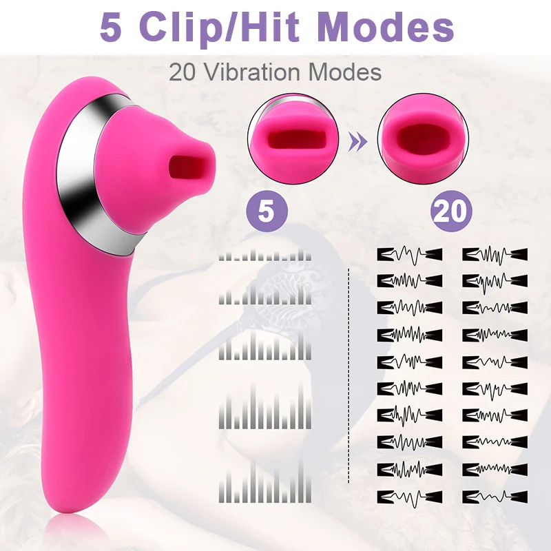 Зажим для сосков хит Вибраторы интимные игрушки женщин 20 режимов вибрации клитор